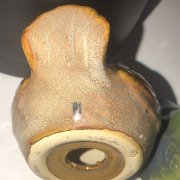 Pier 1 Salt and Pepper Shaker Chubby Birds - Blue & Green - Picture 8 of 11